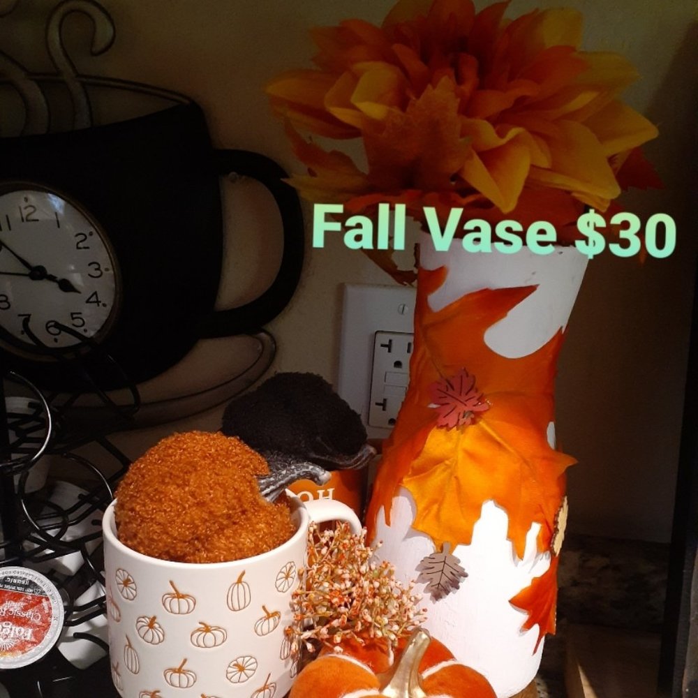 Handmade Fall Vase